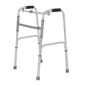 Hospital Medical Equipment Aluminum Frame Rollator Walker Walking Aids for Disabled