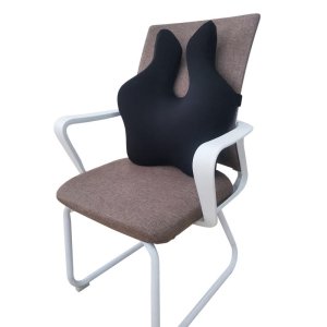 Ergonomic Multi-Use Firm Back Support Cushion for Lower Back Pain Relief Lumbar Support Cushion with Strap